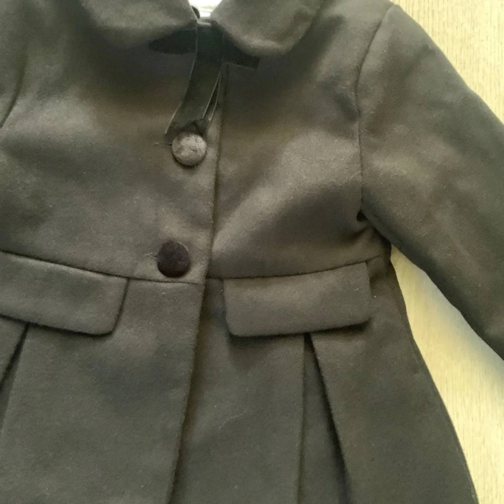 EdgeHill Collection Black Toddler‎ Girls Coat